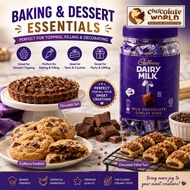 Cadbury Dairy Milk Chocolate Neap Jar 380g | Tart Filling Cookie Topping Dessert Ingredient