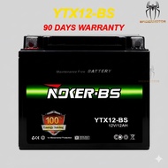 ROKER ROKERS BATTERY GEL YTX12-BS YTX12BS BATERI GEL MOTOCYCLE