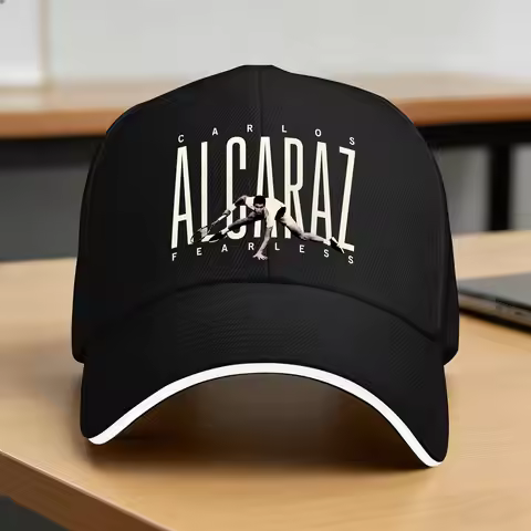 Carlos Alcaraz Vamos Casual Baseball Cap Spanish Running Hippie Hip Hop Hats Summer Sun Visor Women 