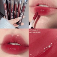 Son Môi Colorkey P307 Lip Glaze Water Spray Lip Gloss Son Bóng Không Phai Dính Cốc Son Môi Cho Da Kh