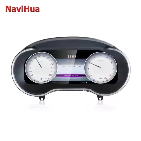 NaviHua 12.3''Instrument Cluster Digital Speedometer LCD Dashboard For Mercedes Benz GLC/C-Class W20