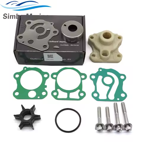 6H3-W0078 Water Pump Repair Kit With Housing for Yamaha Outboard 50 60 70HP F50 C60 C70 Models 6H3-W