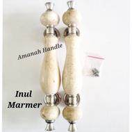 MurahJaya- Handle gagang pintu marmer 33cm Pegangan pintu rumah Batu MARMER