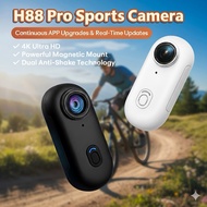 4K/WIFI🔥 Vlog Action Camera H88 Pro Magnetic Thumb Sports Camera / Portable Waterproof Shockproof Go