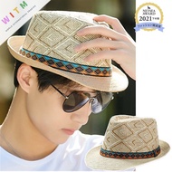 【Direct from Japan】　Medium Folded Hat Straw Hat Sun Visor UV Cut UV Measures Breathable for Steaming