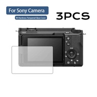 3PCS Camera Tempered Glass Film HD glass For Sony ZV-E10 ZV-1 ZV-E10 II ZV-E1 ZV-1 II ZV-1F FX30 FX3