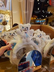 日本正版 2025年 日本正版   公仔  hami-kuma  hamikuma 日本usj 日本環球影城代購  環球影城hami-kuma   恐怖熊  hamikuma公仔  匙扣  白色  公