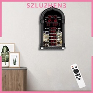 [Szluzhen3] Digital Automatic Azan Clock Alarm Clock Mosque Digital Azan Clock