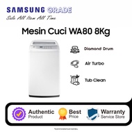 SAMSUNG Mesin Cuci WA80 Top Load Diamond Drum 8 Kg