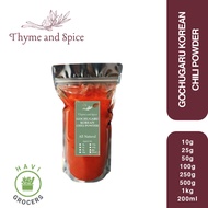 [ZIP LOCK] Gochugaru Powder PURE for Kimchi (Korean Chili Powder) - Spice️ Seasoning