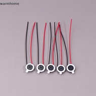 WHE 5/10Pcs 8 Ohm 0.5/1W Round Speaker 10mm Mini Ultra-thin Loudspeaker Horn For Mobile Phone Comput