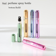 8ml Perfume Spray Bottle Portable Bottom Refillable Trave Mini Empty Refillable Bottle Sample