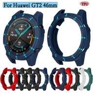 TPU Protective Case For Huawei Watch GT2 46mm Smart Watch Protector With Watch Scale Durable Watch A