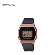 [2YEARS WARRANTY] Casio LW-204 Youth Digital Sports Rosegold Resin Band LW-204-4A LW-204-1B LW204-1A