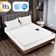 ZENTIA ผ้าปูที่นอนไหมเย็นรุ่นกันน้ำ กันฉี่ รุ่นพรีเมี่ยม [H]