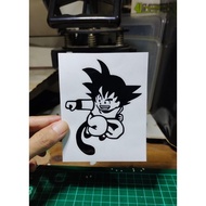 Songoku boxing cutting sticker cool sticker