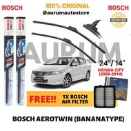 Bosch Aerotwin Wiper Blade set for Honda City 2009-2014 (24/14) 2pcs