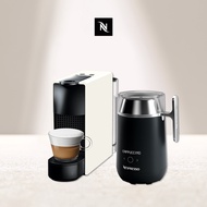 Nespresso 膠囊咖啡機 Essenza Mini白+Barista調理機