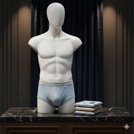 (3 Pcs) Original GT Man Men's Underwear 704 / 704BW | GT Man Men's Antibacterial Underwear - Triangl