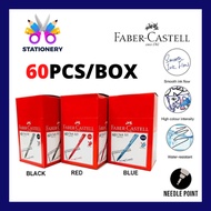 FABER CASTELL Ball Pen click X5 X7 (60pcs/Box) Faber Castell Pen
