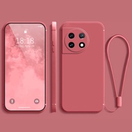 LANLIN For OnePlus 11 11R OnePlus 12 12R OnePlus 13 13T 13R  Phone Case Silicone Solid Color For One