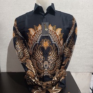 LONG SLEEVE SLIMFIT ALISAN Batik 10780 Bara Leaf Motif