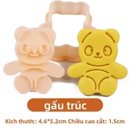 Bear Rabbit Cookie Baking Tool Cartoon Creative Cute Home DIY Baking Tools Bear Rabbit Pattern Cooki