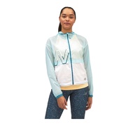 New Balance Printed Impact Run Light Pack Women's Jacket - Pale Blue Chill