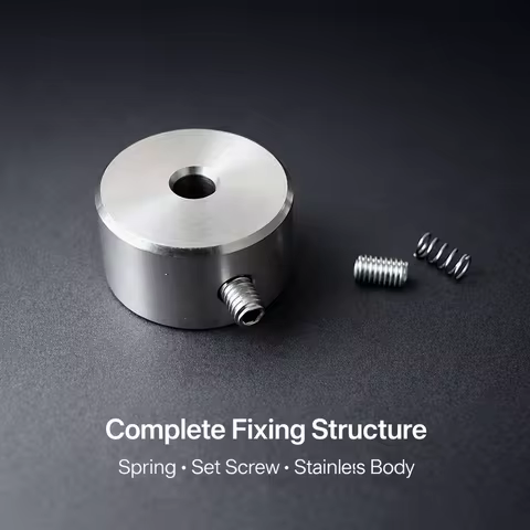 SME Tonearm Auxiliary Counterweight, Fine Tracking Force Adjustment, Stainless Steel with Spring Set