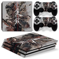 SEKIRO GAME PS4 PRO Skin Sticker Decal Cover for ps4 pro Console and 2 Controllers PS4 pro Skin