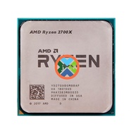 Used AMD Ryzen 7 2700X R7 2700X 3.7 GHz Eight-Core Sixteen-Thread 16M 105W CPU Processor YD270XBGM88