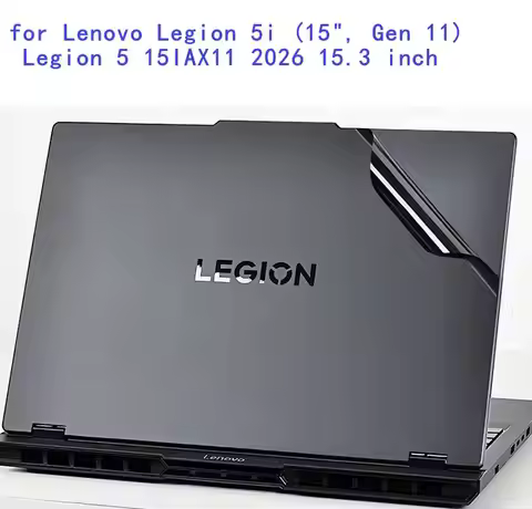 Pre Cut Laptop Vinyl Decal Cover Sticker Skin Protector for Lenovo Legion 5i 15 Gen 11 2026 Legion 5