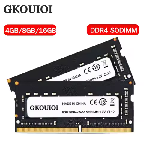 GKOUIOI DDR4 Memoria Ram For Notebook 4GB 8GB 16GB 2400 2133 3200 2666Mhz Sodimm Laptop Memory Ram