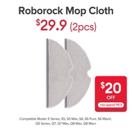 Mop Cloth for Roborock E Series S5 S5 Max S6 S6 Pure S6 MaxV Q5 Series Q7 Q7 Max Q8 Max Q8 Max+