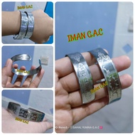 GELANG RAJAH SULAIMAN/GELANG STAINLISTEEL