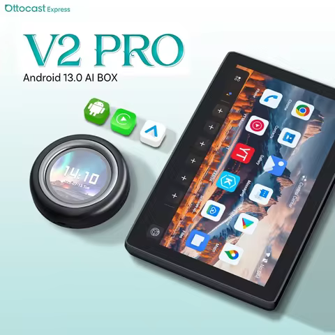 OTTOCAST Express V2 PRO Android AI Box Wireless CarPlay Android Auto TV Box for Netflix Youtube for 