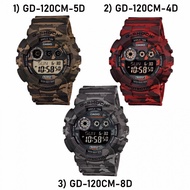 [100% ORIGINAL] GSHOCK GD-120CM SERIES RUBBER STRAP 1 YEAR WARRANTY