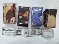 Monchiichi 扭蛋環保袋 有4 款 尺寸：180 L x280 H 加繩 180 H
