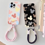 [ Case+Support Strap] Aesthetic Cute Case For VIVO Y400/Y100/Y01/Y02/Y03/Y04/Y20/Y27 4G/Y28 4G/Y29/Y
