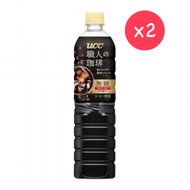 UCC - 日本版上島咖啡Black職人深煎無糖黑咖啡(膠樽裝-2 x 900ml) #01146596 UCC Shokunin Coffee No Sugar