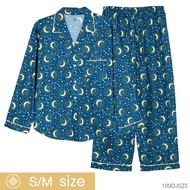 Josilins ชุดนอน ชุดอยู่บ้าน ผู้หญิง เสื้อแขนยาว ขายาว ผ้าวูเว่น SM 2025