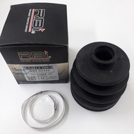 (1PCS RBI 03342) (Outer) (Inner) Drive Shaft Boot Cover mitsubishi triton 4wd 2.5 3.2 2005-2015 Paje