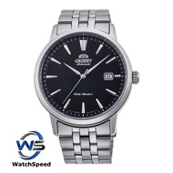 Orient RA-AC0F01B Automatic Japan Movt Black Dial Stainless Steel Men's Watch