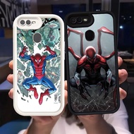 Z-26 Spider Man White Black Case Casing for OPPO F7 A5S A12s A12 A7 F9 Pro Case