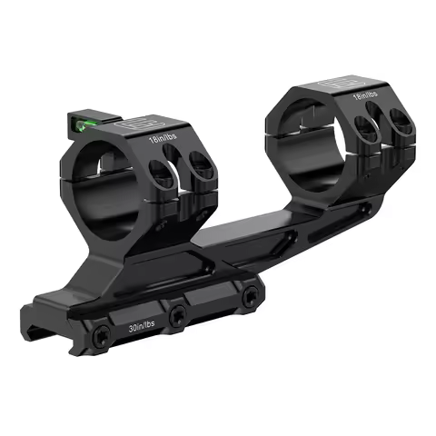 WestHunter Precision One-piece Scope Picatinny Mounts 30mm 34mm Tube Riflescope Rings With Bubble Le