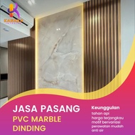 JASA PASANG MARMER DINDING MARBLE / KANAKA PLAFON PVC KANAKA INTERIOR
