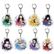 Demon Slayer acrylic keychain, Demon Slayer sword Q Version Acrylic cute chibi decorative accessory