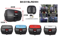 GSB 45L 37L 47L Motorcycle Box Storage Top Box Extra Trunk Waterproof Detachable Handheld Rack Safet