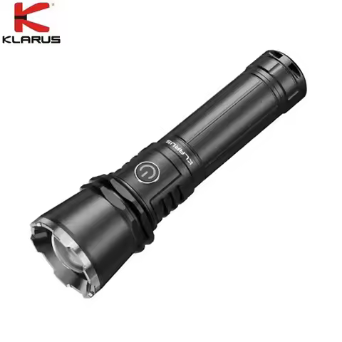 Klarus A3 2200 Lumens 750m Beam Distance ,Adjustable Zoomable Tactical Flashlight / Spot/Flood Light