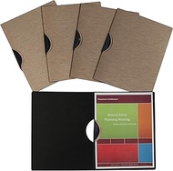 C-Line Modern Metallic Executive Style Report Cover, Blackened Bronze, Pack of 5 (33316), 1 1/4" x 9